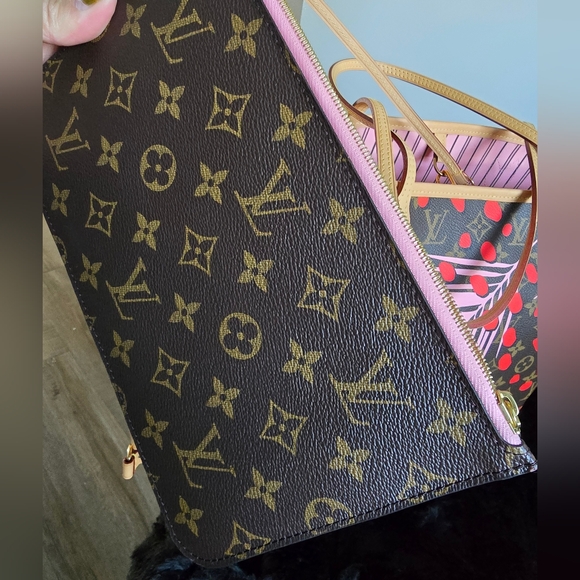 Authentic Louis Vuitton Limited Edition Jungle Dot Neverfull bag MM Size - Picture 12 of 12